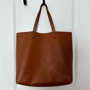 NWOT Madewell The Transport Tote in English Saddle